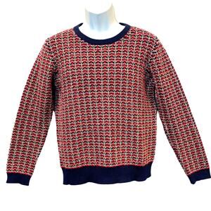 GANT Rugger New Haven Women's The Tuck Stitch Sweater Size Med